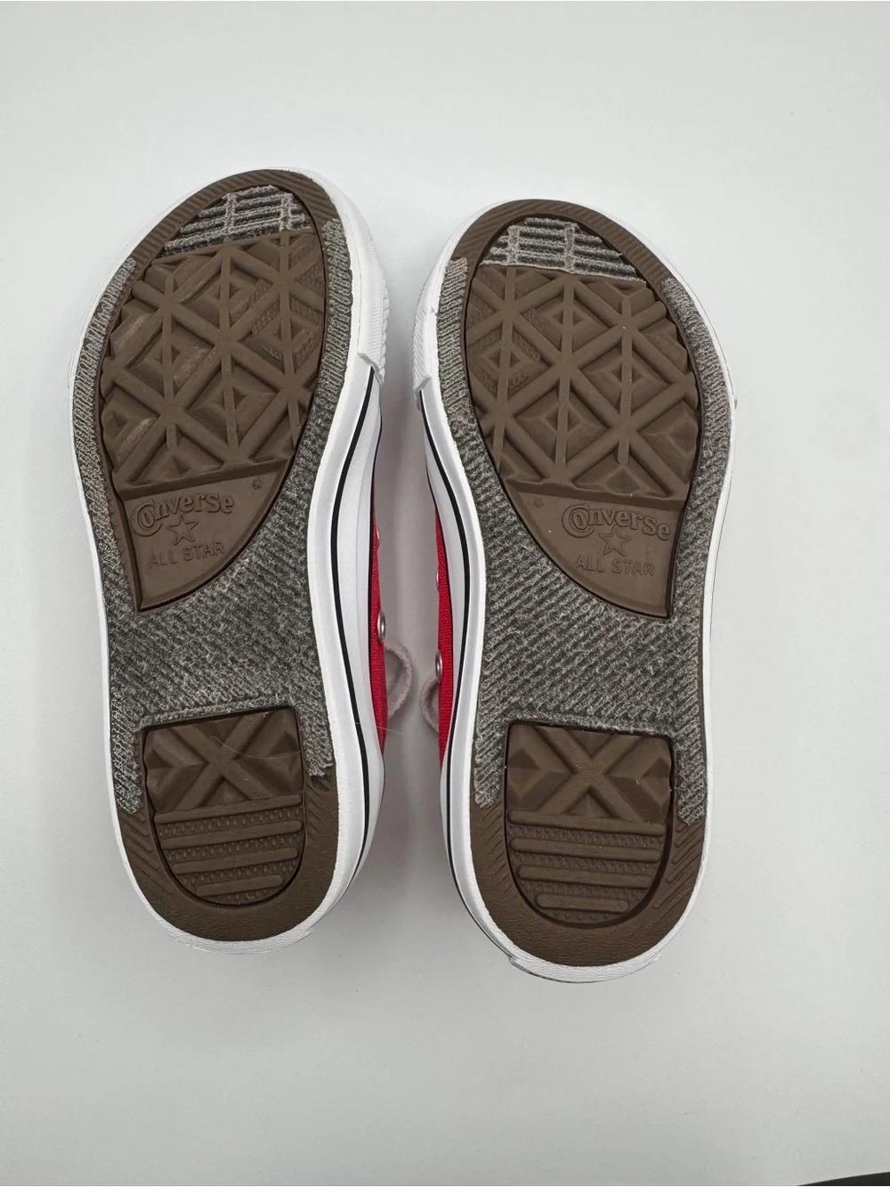 Converse Red Low-Top Canvas Sneakers